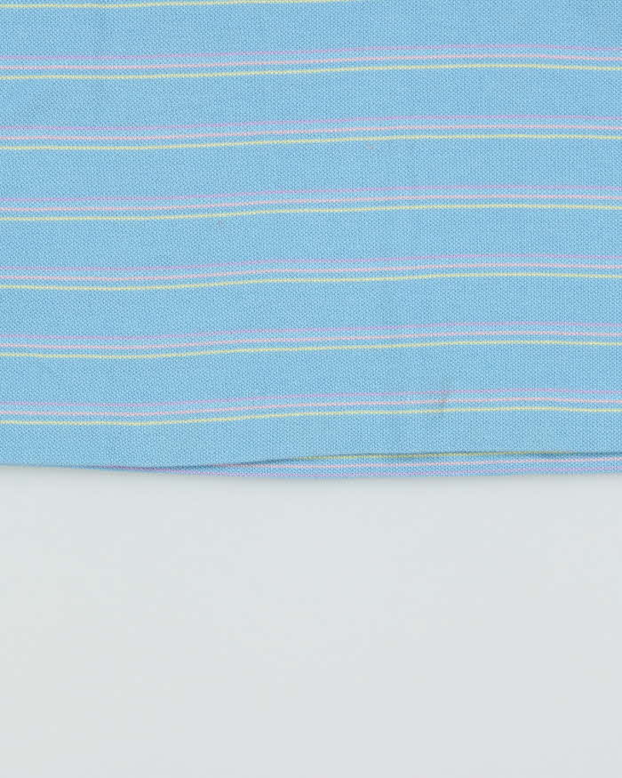 DSWT 1980s Benetton Stripe Polo Shirt - M