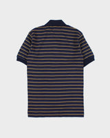 DSWT 1980s Benetton Stripe Polo Shirt - S