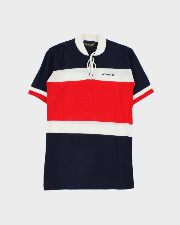 Deadstock 1980s Wrangler Stripe T-shirt - S