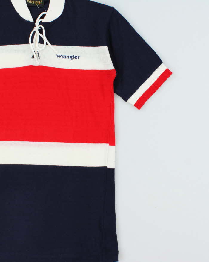 Deadstock 1980s Wrangler Stripe T-shirt - S