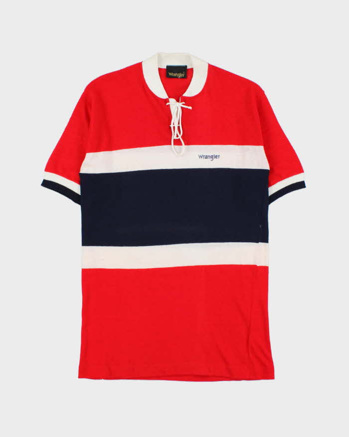 Deadstock 1980s Wrangler Stripe T-shirt - L