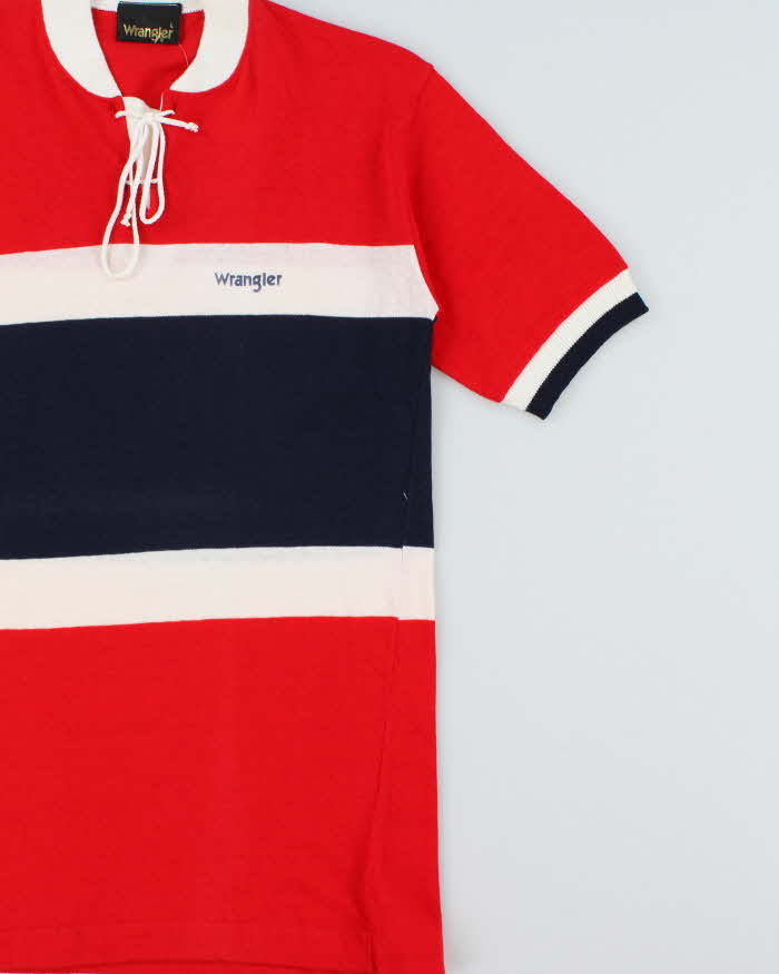 Deadstock 1980s Wrangler Stripe T-shirt - L