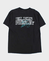 Vintage Y2K 00s The Roxx Elvis Presley Heavyweight Single Stitch Crewneck T-Shirt - XL