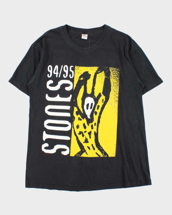 Vintage 1994/95 Brockum Rolling Stones North American Tour Crewneck T-Shirt - XL