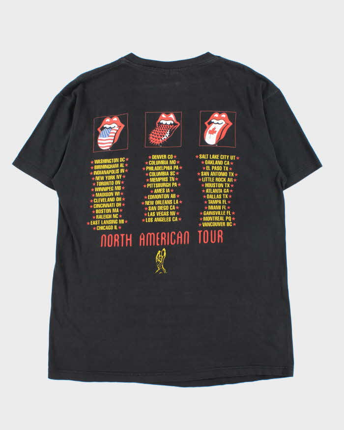 Vintage 1994/95 Brockum Rolling Stones North American Tour Crewneck T-Shirt - XL