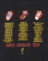 Vintage 1994/95 Brockum Rolling Stones North American Tour Crewneck T-Shirt - XL