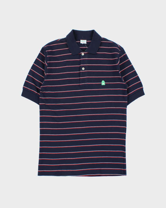 Deadstock 1980s Benetton Short Sleeve Polo Shirt - S