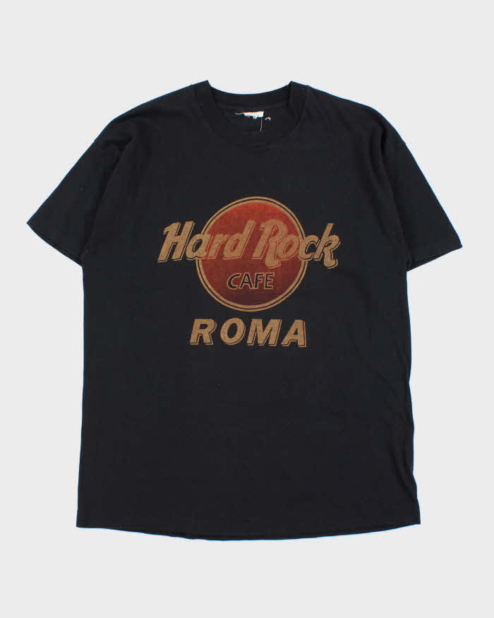 Vintage 1980s Hard Rock Cafe Roma Single Stitch Crewneck T-Shirt - L