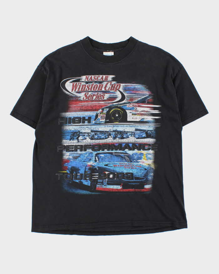 Vintage 2003 Nascar Winston Cup Series Distressed Heavyweight Crewneck T-Shirt - XL