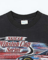 Vintage 2003 Nascar Winston Cup Series Distressed Heavyweight Crewneck T-Shirt - XL