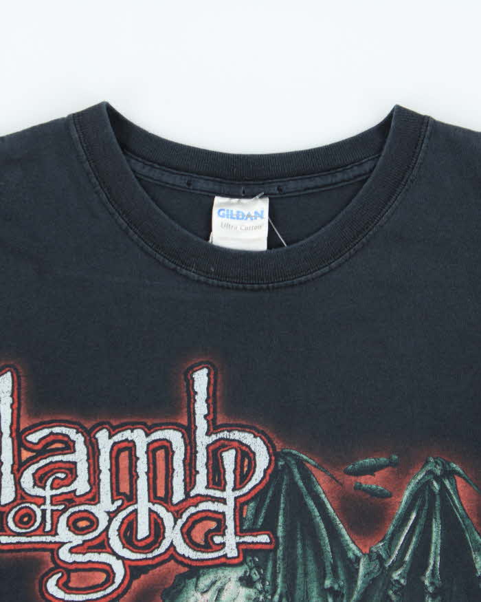 Vintage 2004 Lamb Of God Metal Crewneck T-Shirt - L