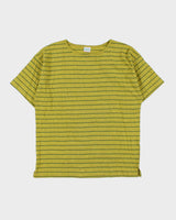 DSWT 1980s Benetton Boxy Stripe Short Sleeve T-shirt - S