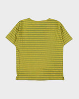 DSWT 1980s Benetton Boxy Stripe Short Sleeve T-shirt - S