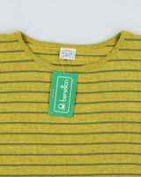DSWT 1980s Benetton Boxy Stripe Short Sleeve T-shirt - S