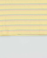 DSWT 1980s Benetton Stripe Thick Cotton T-shirt - L
