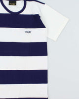 Deadstock 1980s Wrangler Chunky Stripe T-shirt - S