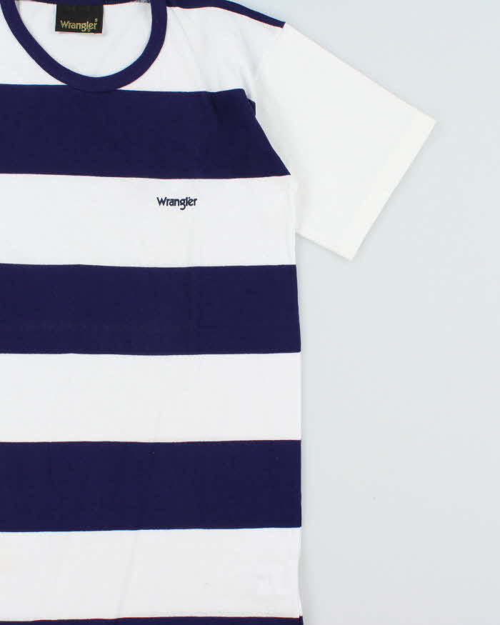 Deadstock 1980s Wrangler Chunky Stripe T-shirt - S