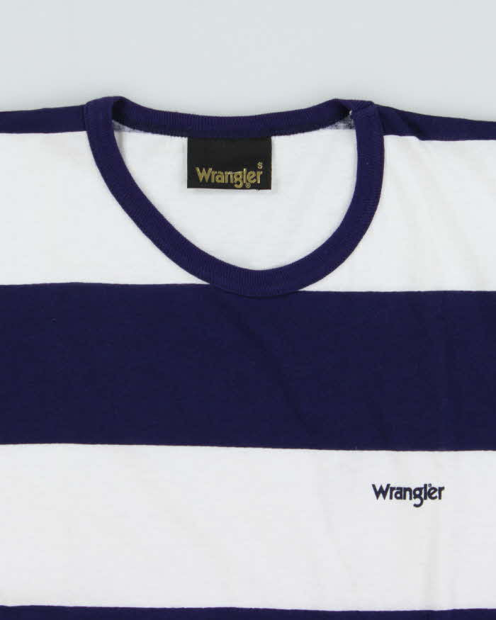 Deadstock 1980s Wrangler Chunky Stripe T-shirt - S