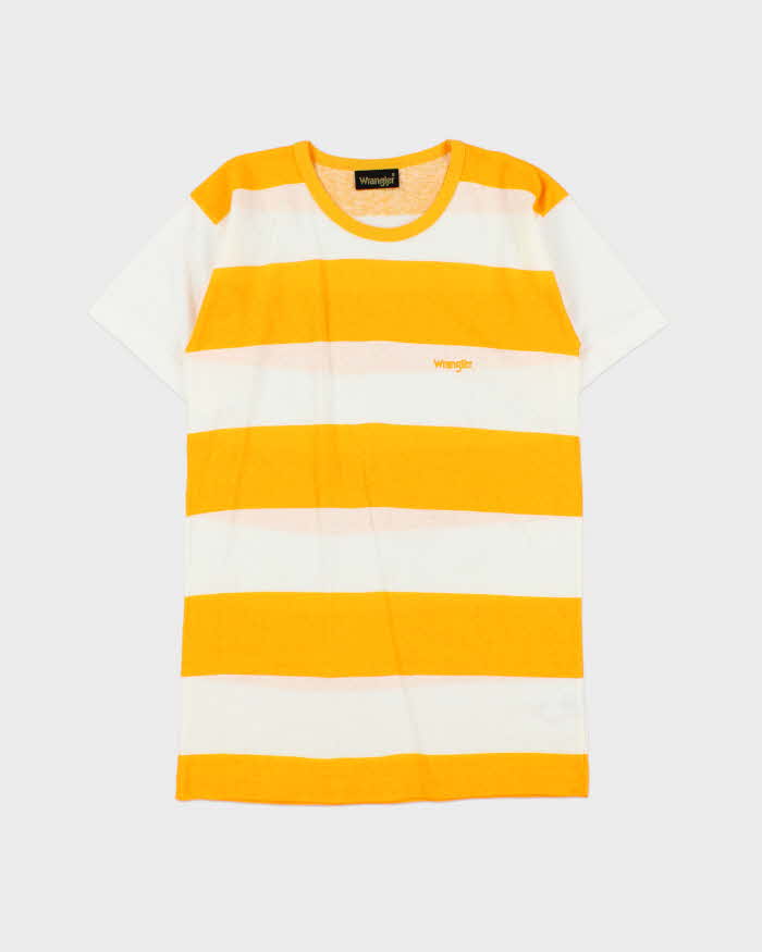 Deadstock 1980s Wrangler Chunky Stripe T-shirt - S
