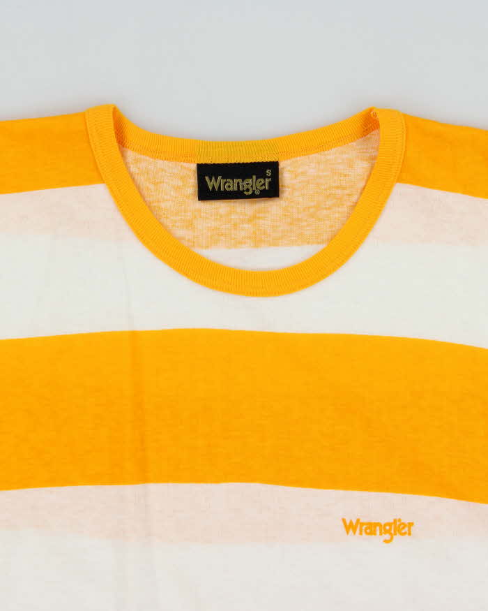Deadstock 1980s Wrangler Chunky Stripe T-shirt - S