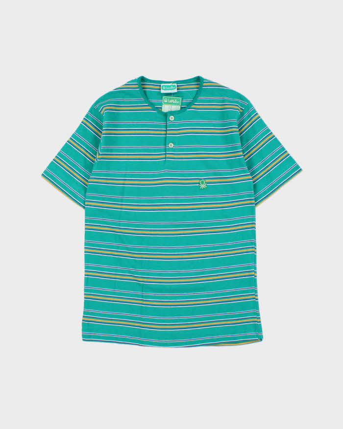 DSWT 1980s Benetton Stripe T-shirt - XS