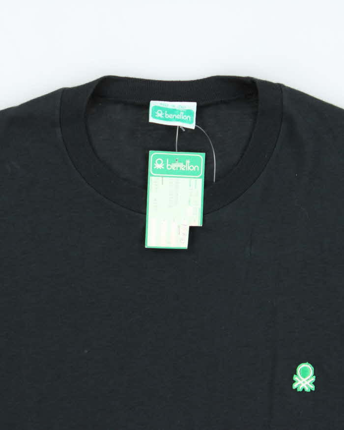 DSWT 1980s Benetton Short Sleeve T-shirt - M