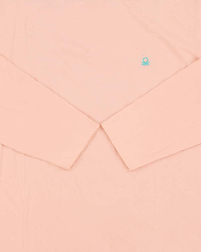 DSWT 1980s Benetton Crewneck Long Sleeve T-shirt - M