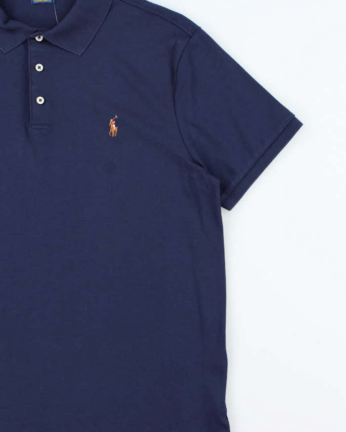 Vintage Polo Ralph Lauren Custom Slim Fit Short Sleeve Polo Shirt - M