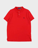 Vintage Polo Ralph Lauren Custom Slim Fit Short Sleeve Polo Shirt - L