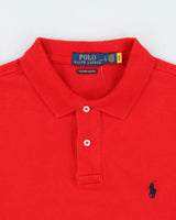 Vintage Polo Ralph Lauren Custom Slim Fit Short Sleeve Polo Shirt - L
