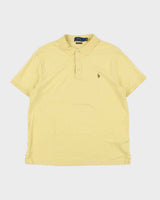 Vintage Polo Ralph Lauren Custom Slim Fit Short Sleeve Polo Shirt - L
