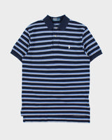 Vintage Y2K 00s Polo Ralph Lauren Striped Custom Fit Short Sleeve Polo Shirt - M