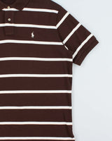 Vintage Y2K 00s Polo Ralph Lauren Striped Short Sleeve Polo Shirt - XL