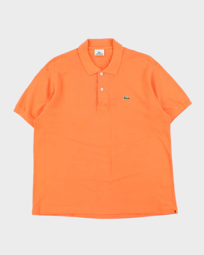Vintage Y2K 00s Lacoste Apricot Short Sleeve Polo Shirt - L