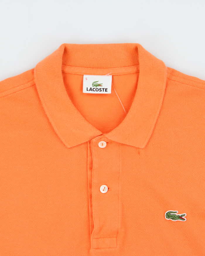 Vintage Y2K 00s Lacoste Apricot Short Sleeve Polo Shirt - L