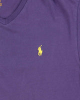 Vintage Polo Ralph Lauren Classic V-Neck T-Shirt - S