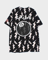 Vintage Stussy Tribe 8 Ball USA Lighting Crewneck T-Shirt - L