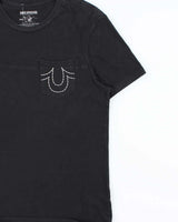 Vintage True Religion Overtime Crewneck  Pocket T-Shirt - L
