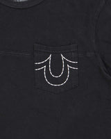 Vintage True Religion Overtime Crewneck  Pocket T-Shirt - L