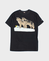 Vintage 1980s Harlequin Nature Banff Canada Single Stitch Crewneck T-Shirt - L