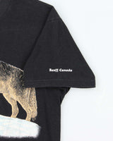 Vintage 1980s Harlequin Nature Banff Canada Single Stitch Crewneck T-Shirt - L