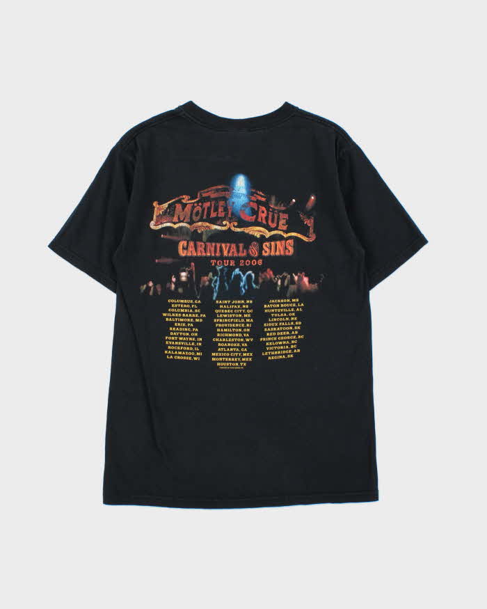 Vintage 2006 Motley Crew Carnival Of Sins Tour Anvil Crewneck T-Shirt - S