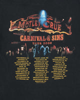 Vintage 2006 Motley Crew Carnival Of Sins Tour Anvil Crewneck T-Shirt - S