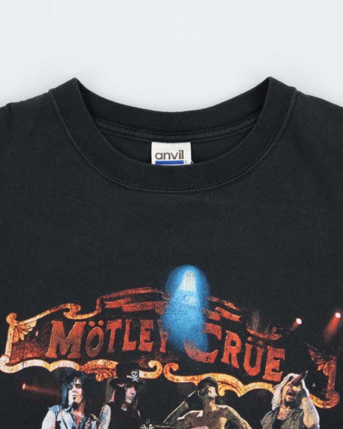 Vintage 2006 Motley Crew Carnival Of Sins Tour Anvil Crewneck T-Shirt - S