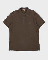 Vintage Y2K 00s Burberry Slim Fit Short Sleeve Polo Shirt - L