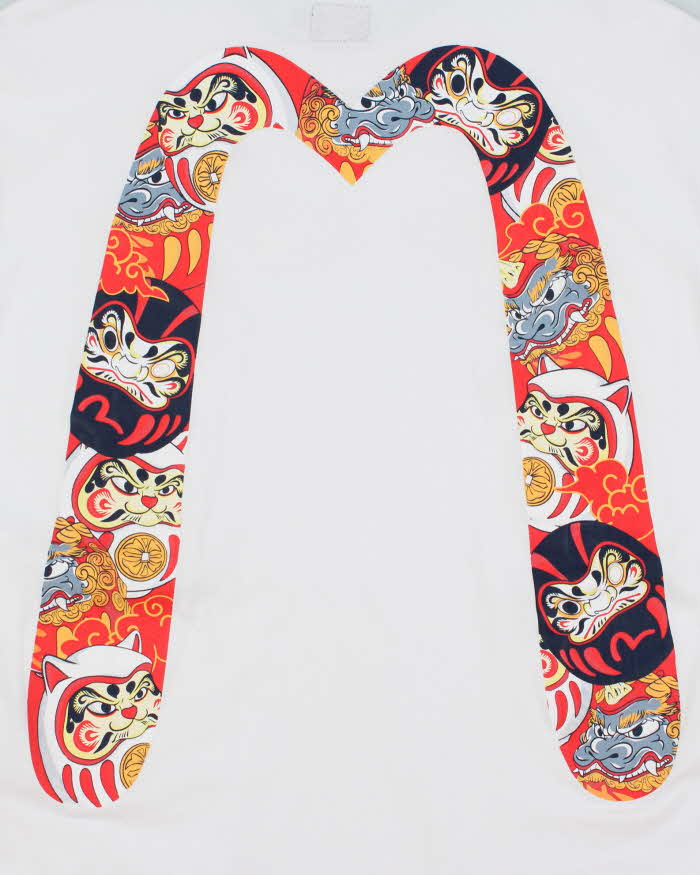 Vintage Evisu Daruma Daicock Heavyweight Crewneck T-Shirt - M