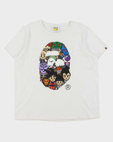 2016 Bape x Dragon Ball Z Goku Heavyweight Crewneck T-Shirt - XXL