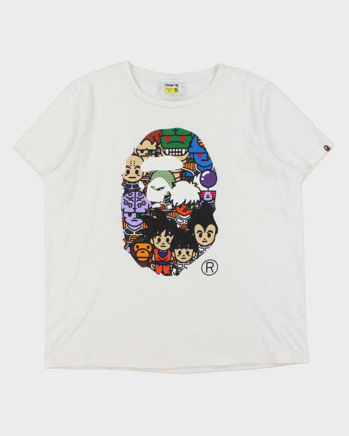 2016 Bape x Dragon Ball Z Goku Heavyweight Crewneck T-Shirt - XXL