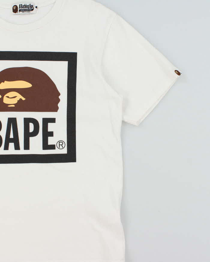 Vintage A Bathing Ape Square Bape Crewneck T-Shirt - M