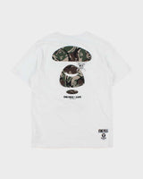 2017 Aape By A Bathing Ape x One Piece Camo Pirate Crewneck T-Shirt - M